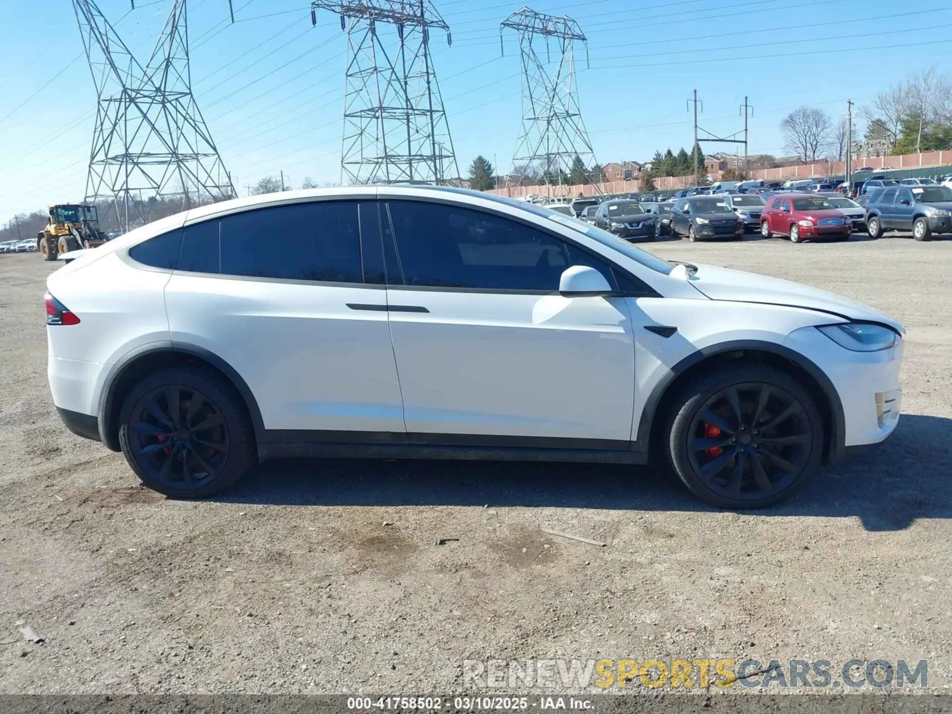 13 fotografías del automóvil dañado 5YJXCBE45KF157640 TESLA MODEL X 2019