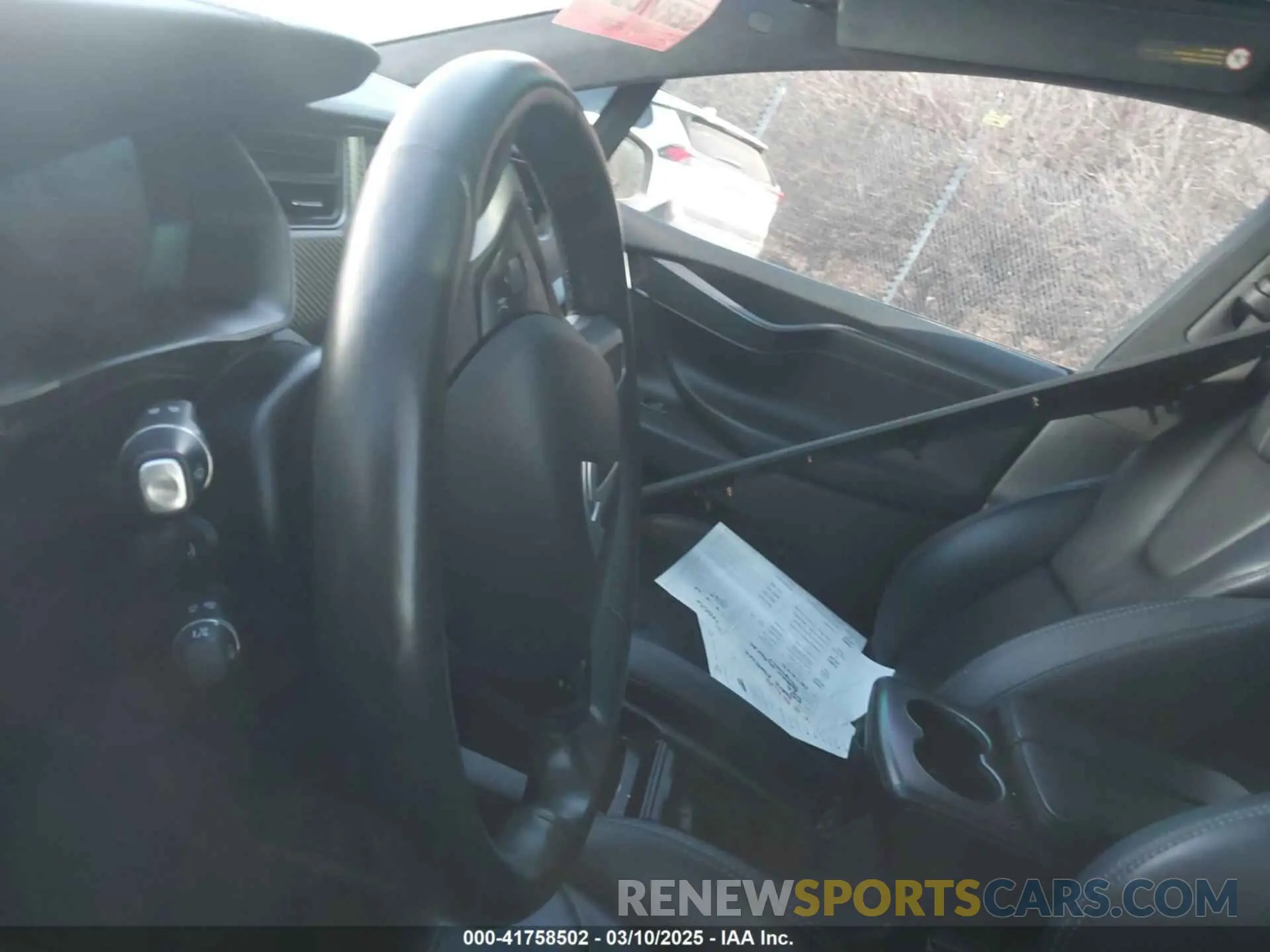 7 fotografías del automóvil dañado 5YJXCBE45KF157640 TESLA MODEL X 2019