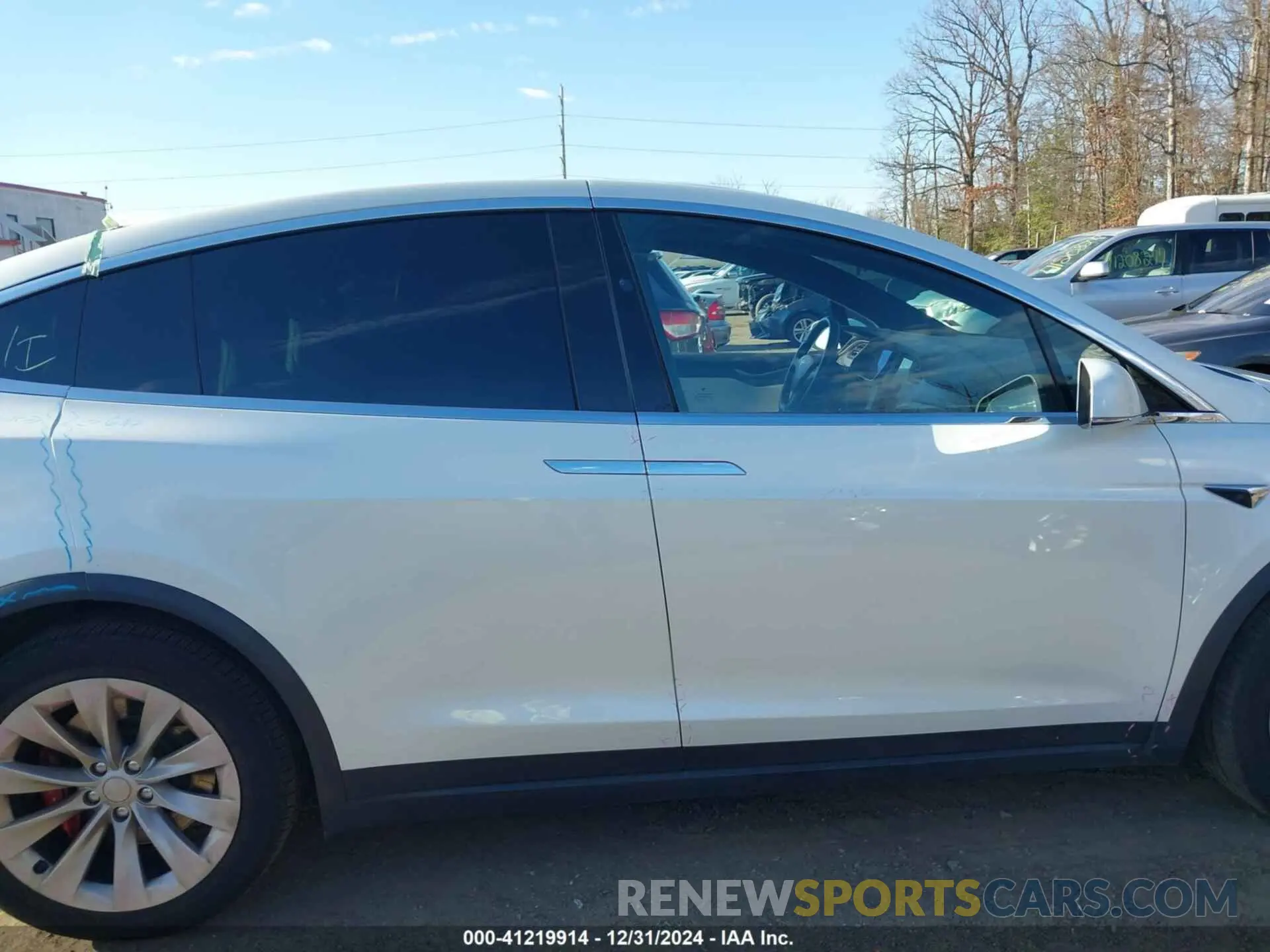 13 fotografías del automóvil dañado 5YJXCBE45KF188953 TESLA MODEL X 2019