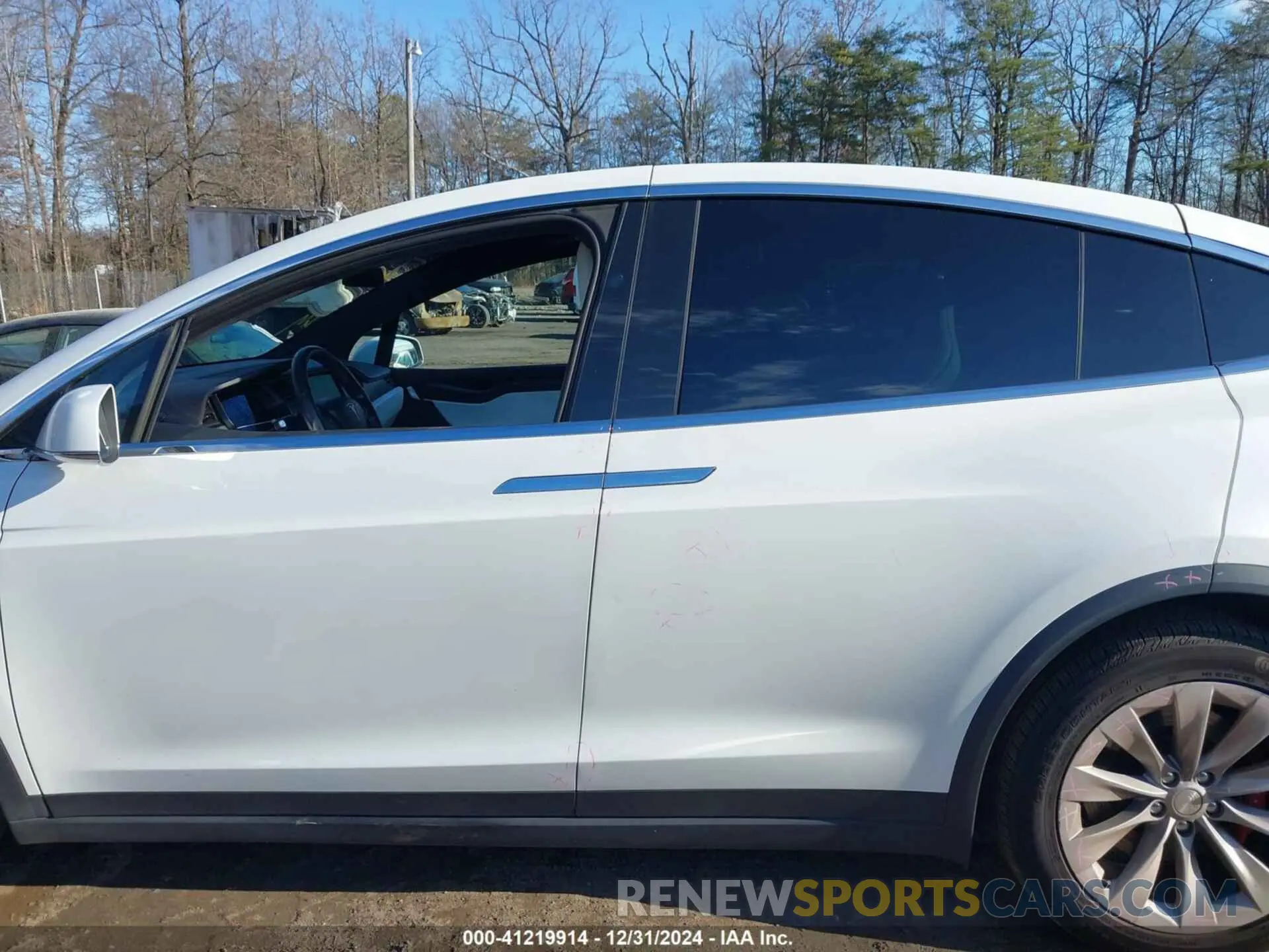 14 fotografías del automóvil dañado 5YJXCBE45KF188953 TESLA MODEL X 2019