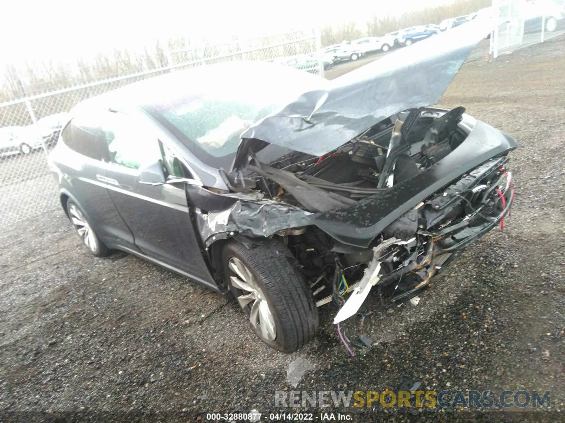 1 fotografías del automóvil dañado 5YJXCBE47KF185388 TESLA MODEL X 2019