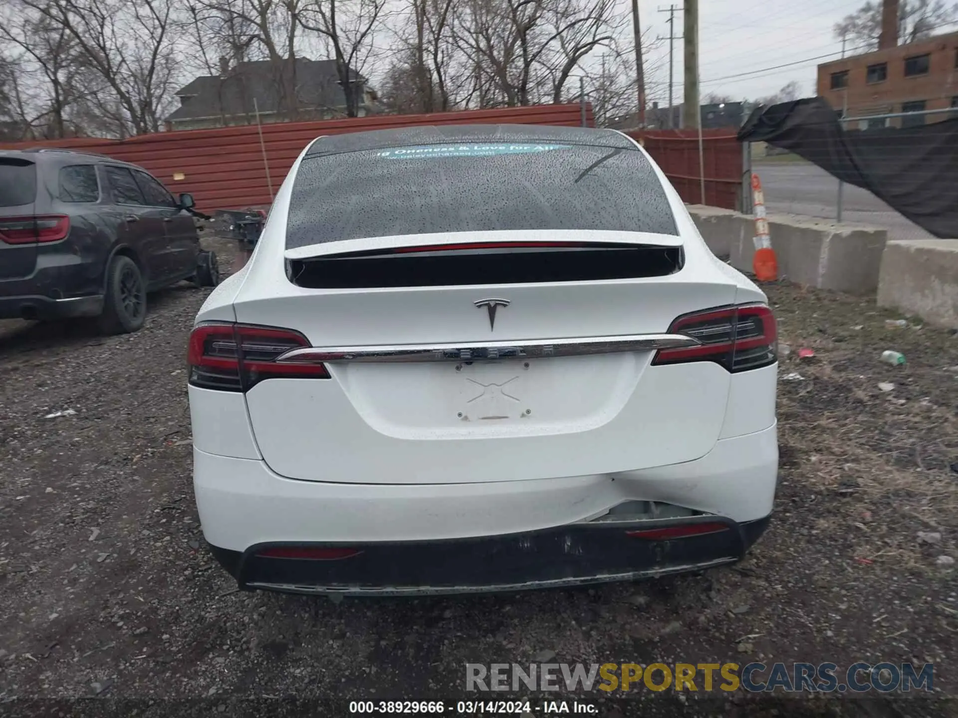15 fotografías del automóvil dañado 5YJXCBE48KF180359 TESLA MODEL X 2019