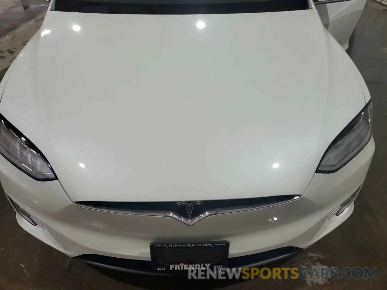 12 fotografías del automóvil dañado 5YJXCBE4XKF181738 TESLA MODEL X 2019