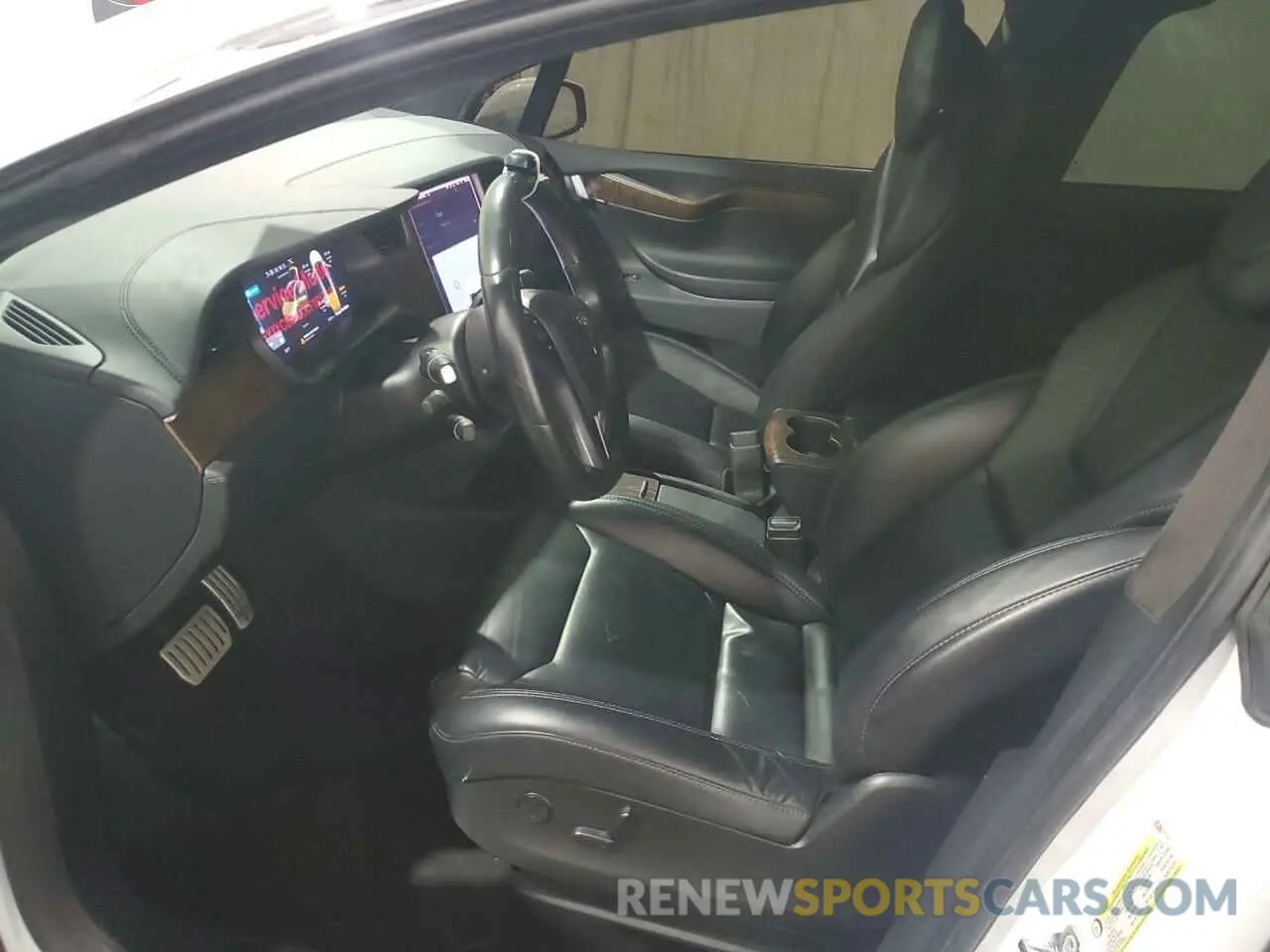 7 fotografías del automóvil dañado 5YJXCBE4XKF181738 TESLA MODEL X 2019