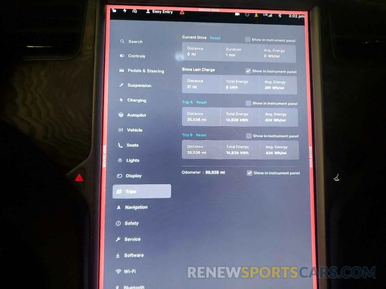 9 fotografías del automóvil dañado 5YJXCBE4XKF181738 TESLA MODEL X 2019