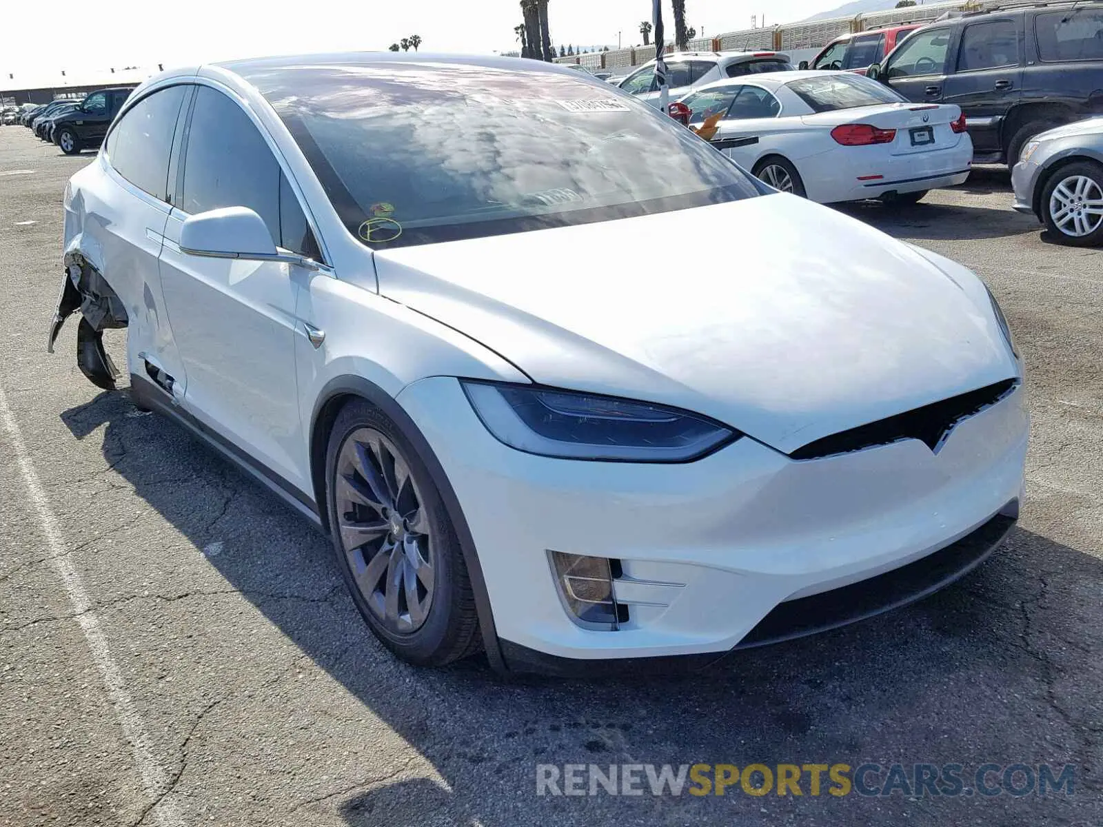1 fotografías del automóvil dañado 5YJXCDE21KF152154 TESLA MODEL X 2019
