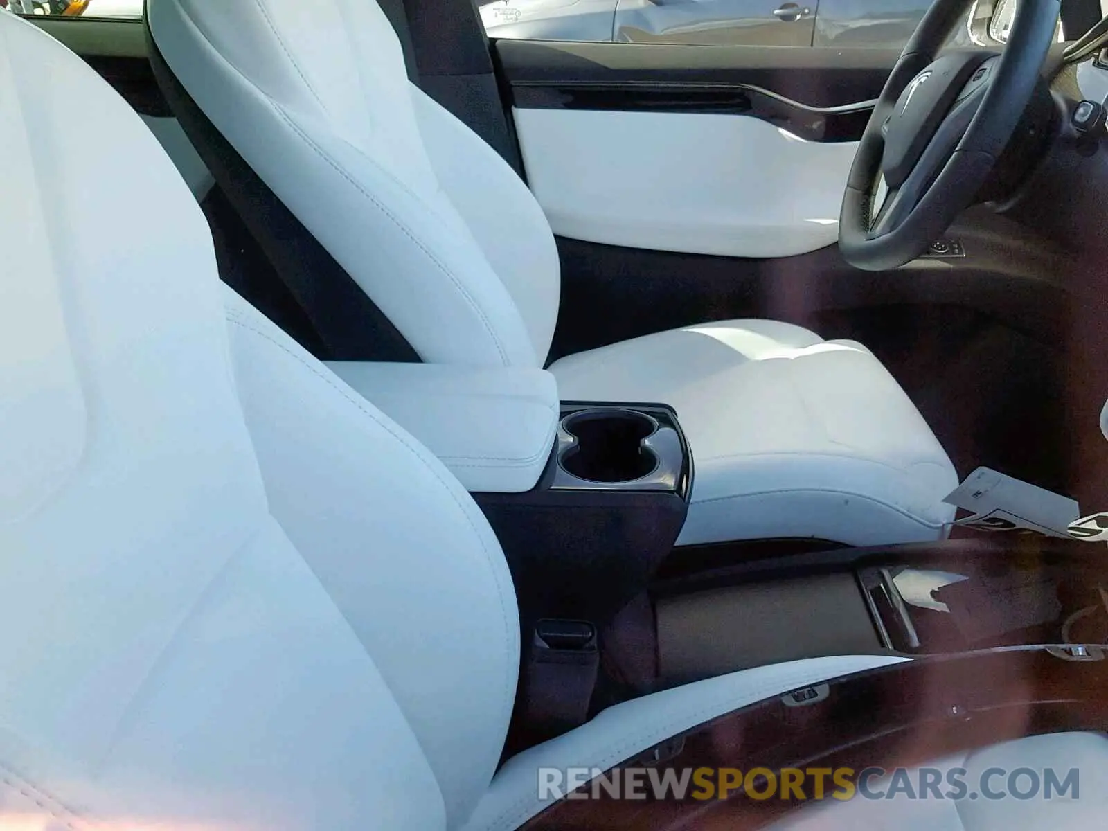 5 fotografías del automóvil dañado 5YJXCDE21KF152154 TESLA MODEL X 2019