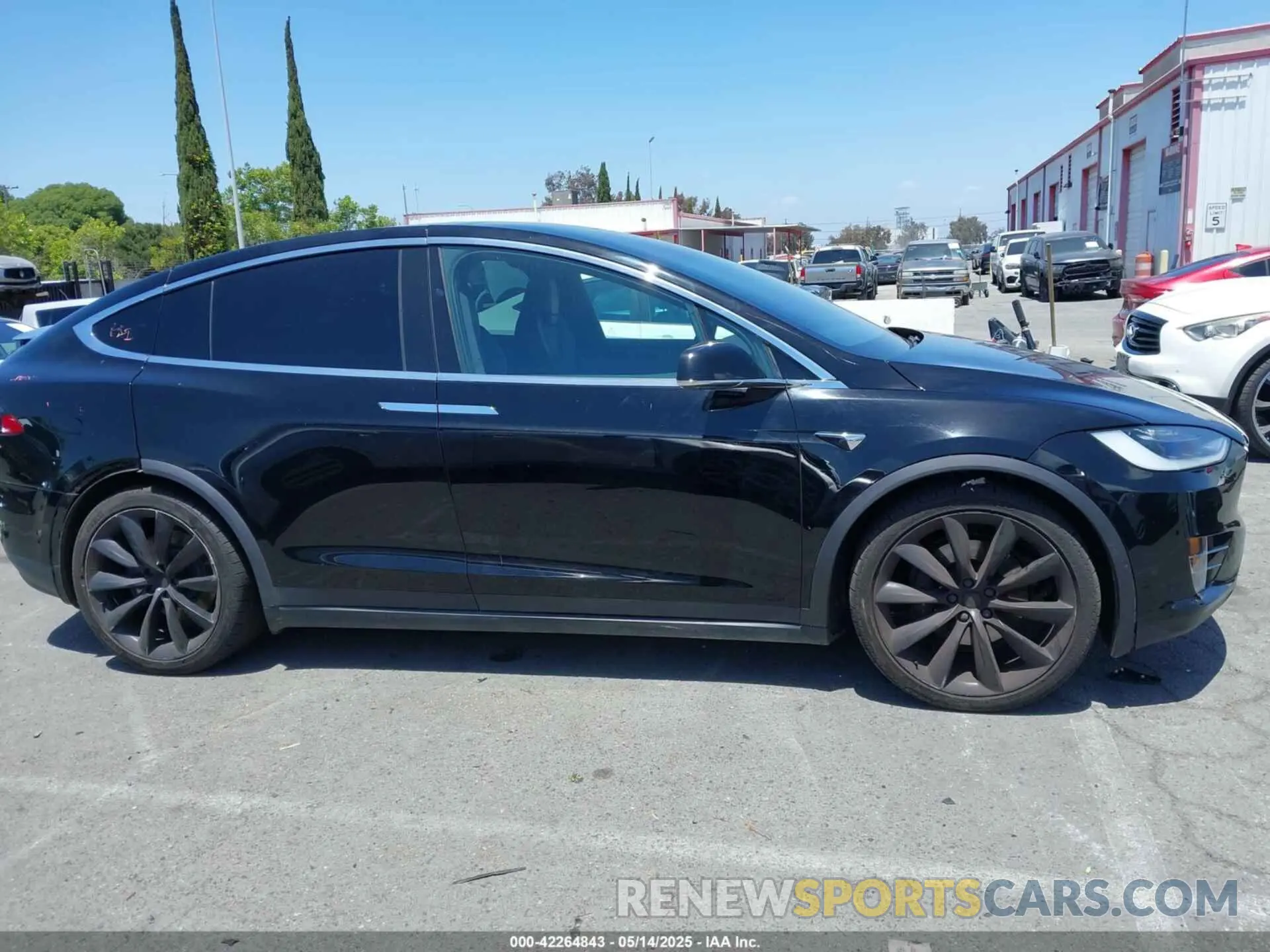 13 fotografías del automóvil dañado 5YJXCDE23KF141849 TESLA MODEL X 2019