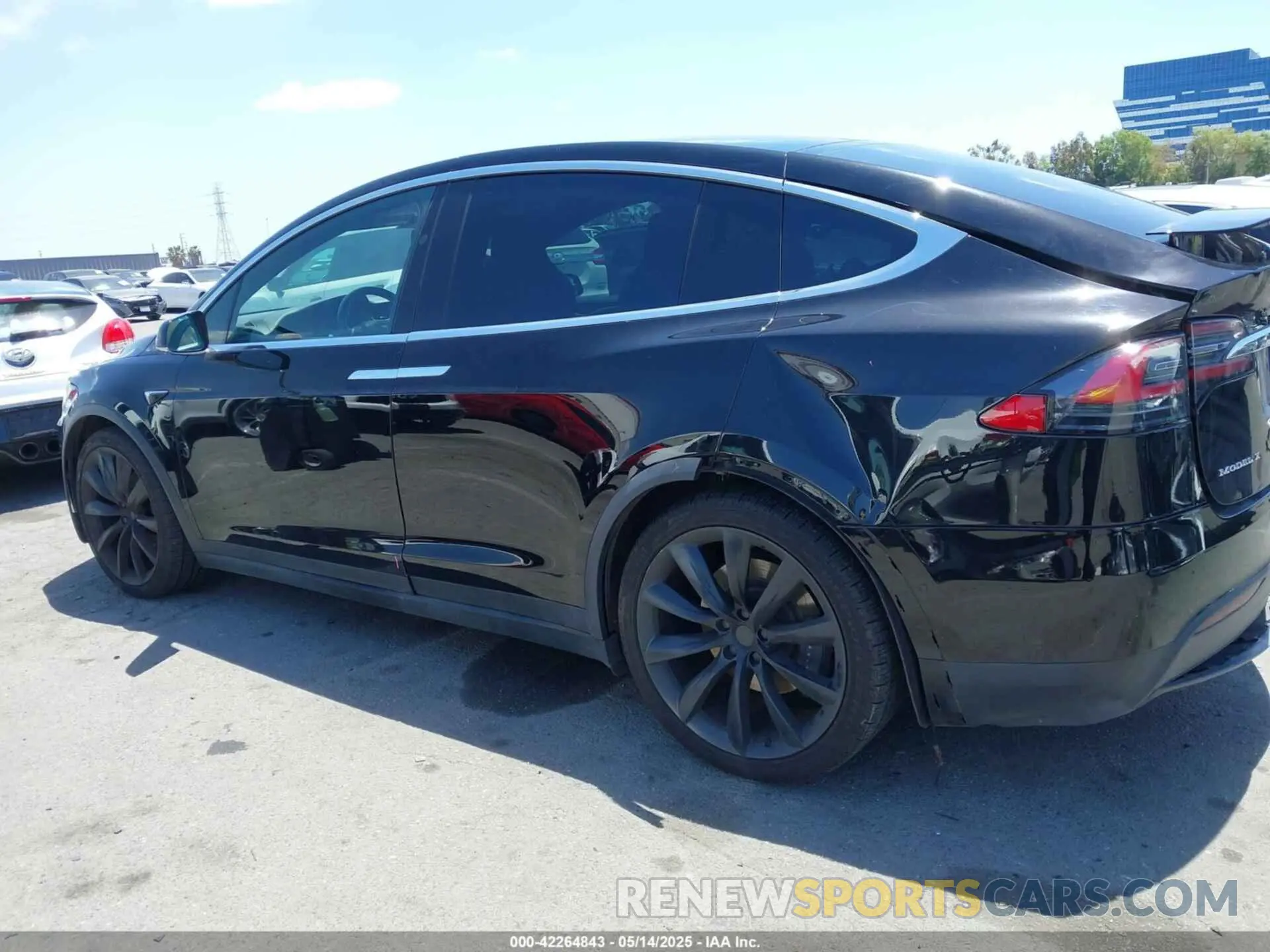 14 fotografías del automóvil dañado 5YJXCDE23KF141849 TESLA MODEL X 2019
