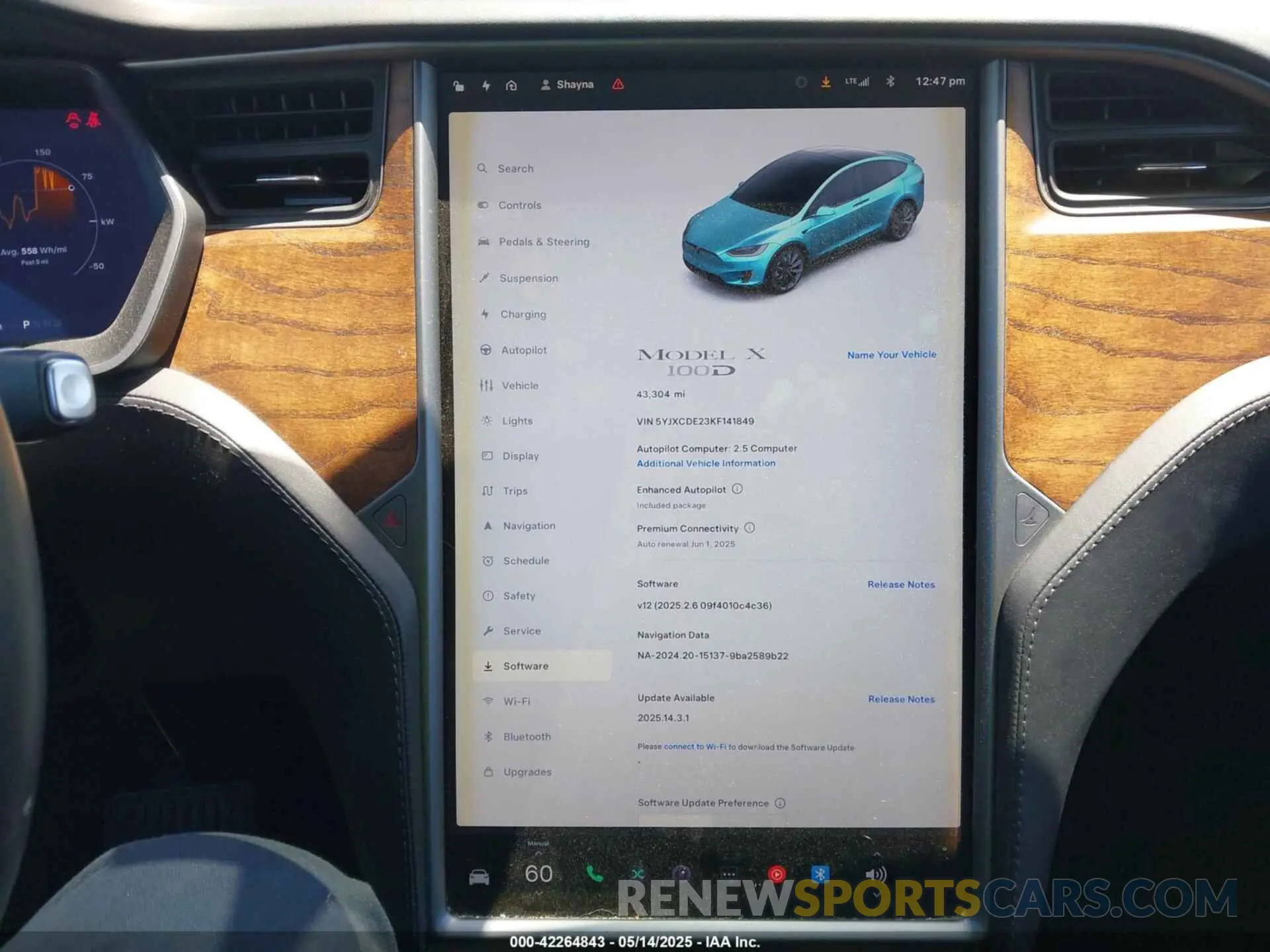 18 fotografías del automóvil dañado 5YJXCDE23KF141849 TESLA MODEL X 2019
