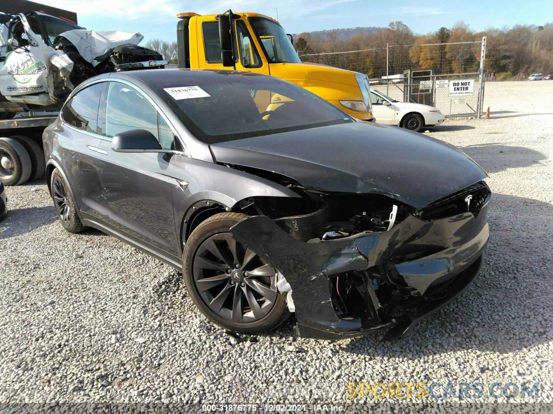 1 fotografías del automóvil dañado 5YJXCDE23KF147201 TESLA MODEL X 2019