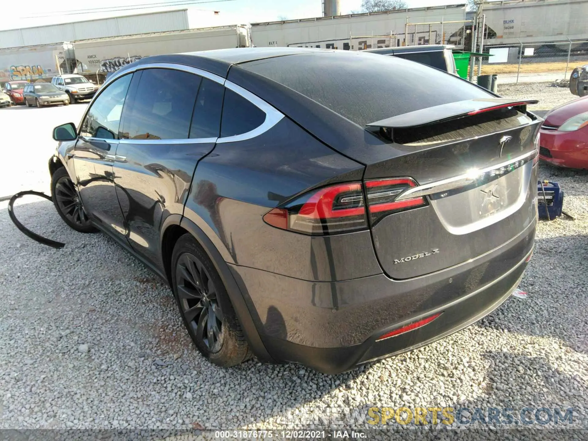 3 fotografías del automóvil dañado 5YJXCDE23KF147201 TESLA MODEL X 2019