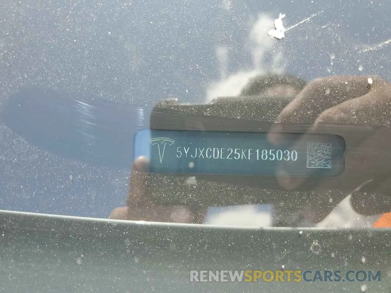 15 fotografías del automóvil dañado 5YJXCDE25KF185030 TESLA MODEL X 2019