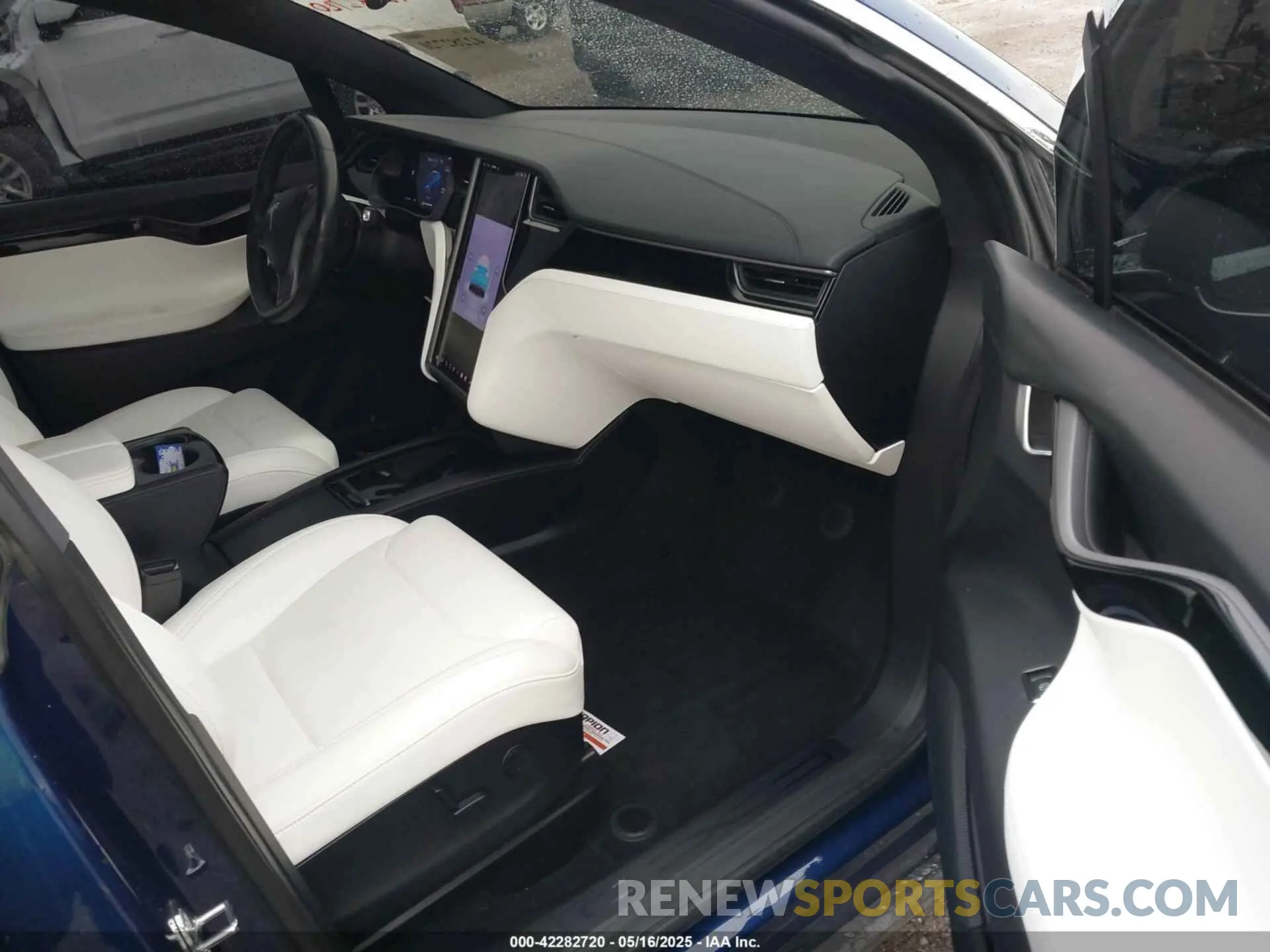 5 fotografías del automóvil dañado 5YJXCDE25KF196870 TESLA MODEL X 2019