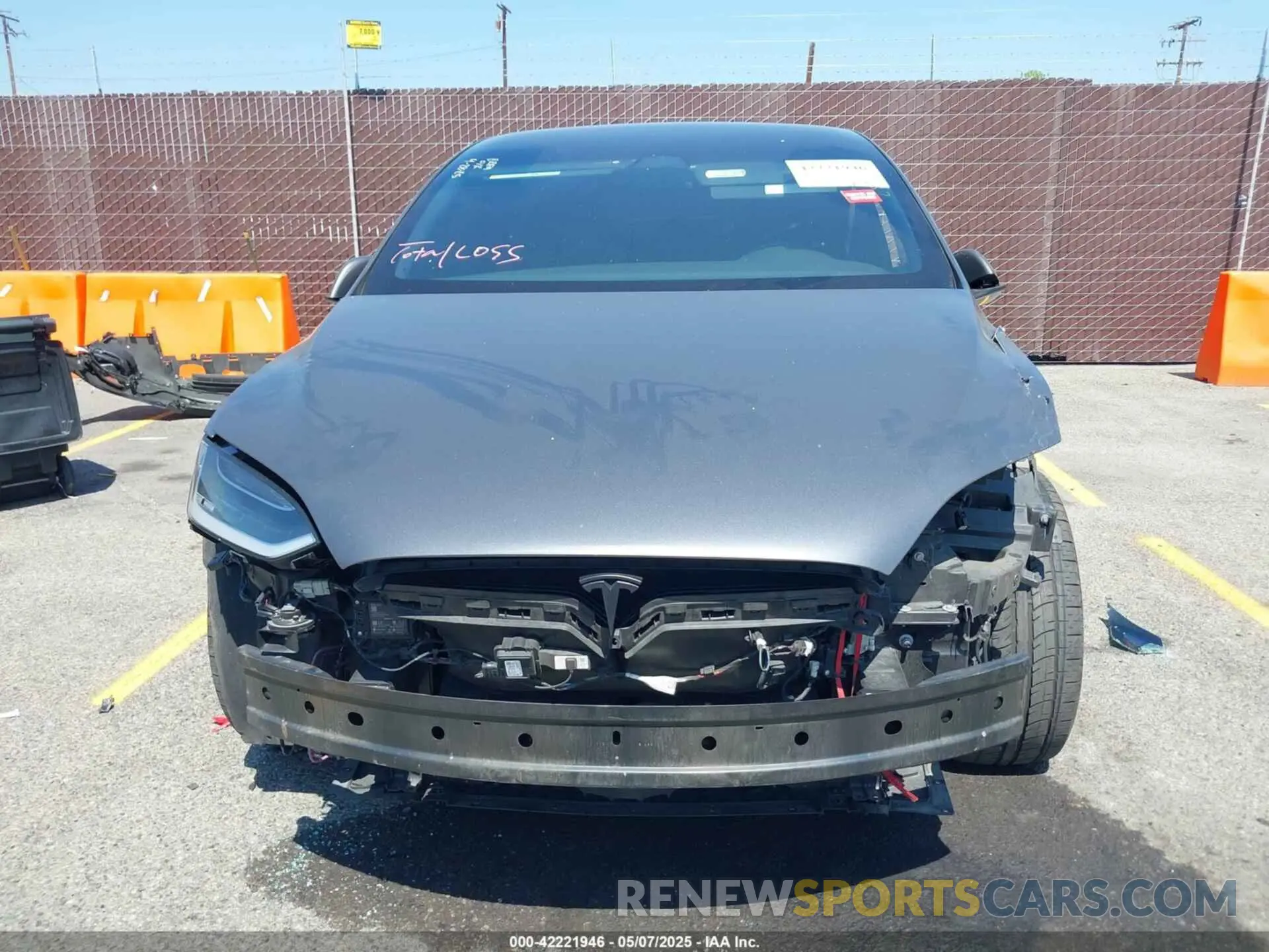 12 fotografías del automóvil dañado 5YJXCDE26KF154322 TESLA MODEL X 2019