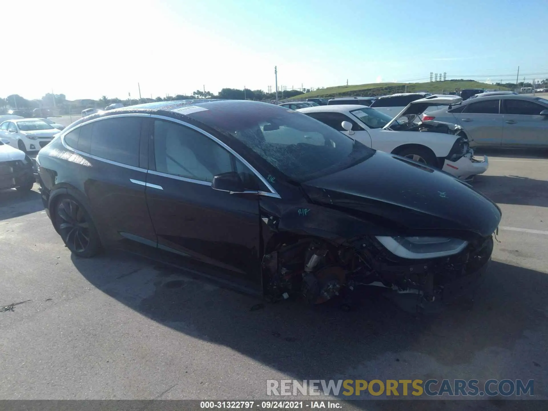 1 fotografías del automóvil dañado 5YJXCDE26KF187790 TESLA MODEL X 2019