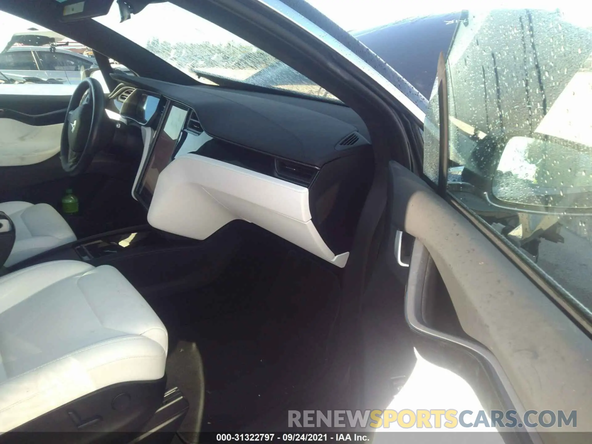 5 fotografías del automóvil dañado 5YJXCDE26KF187790 TESLA MODEL X 2019