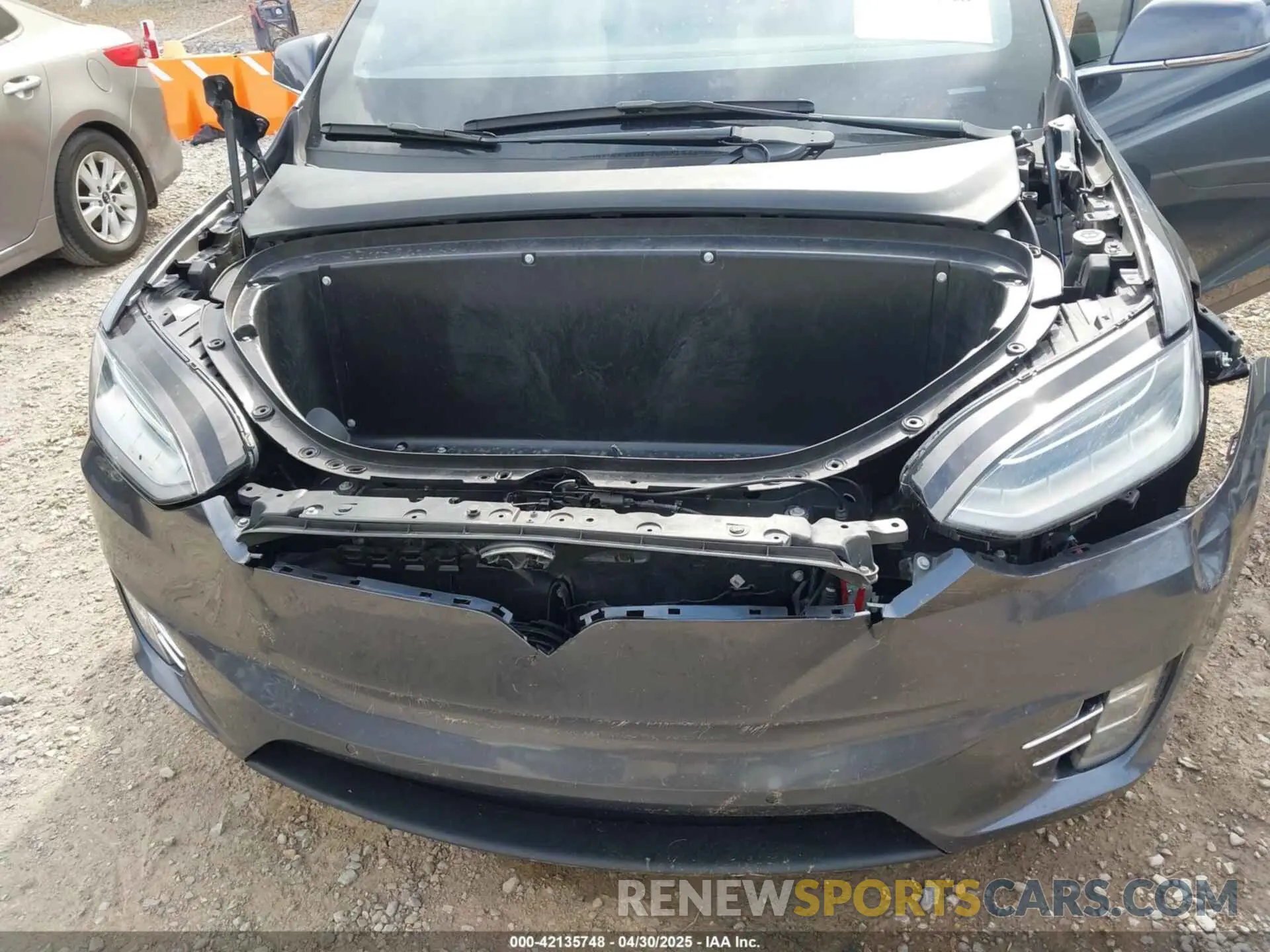 10 fotografías del automóvil dañado 5YJXCDE27KF204354 TESLA MODEL X 2019