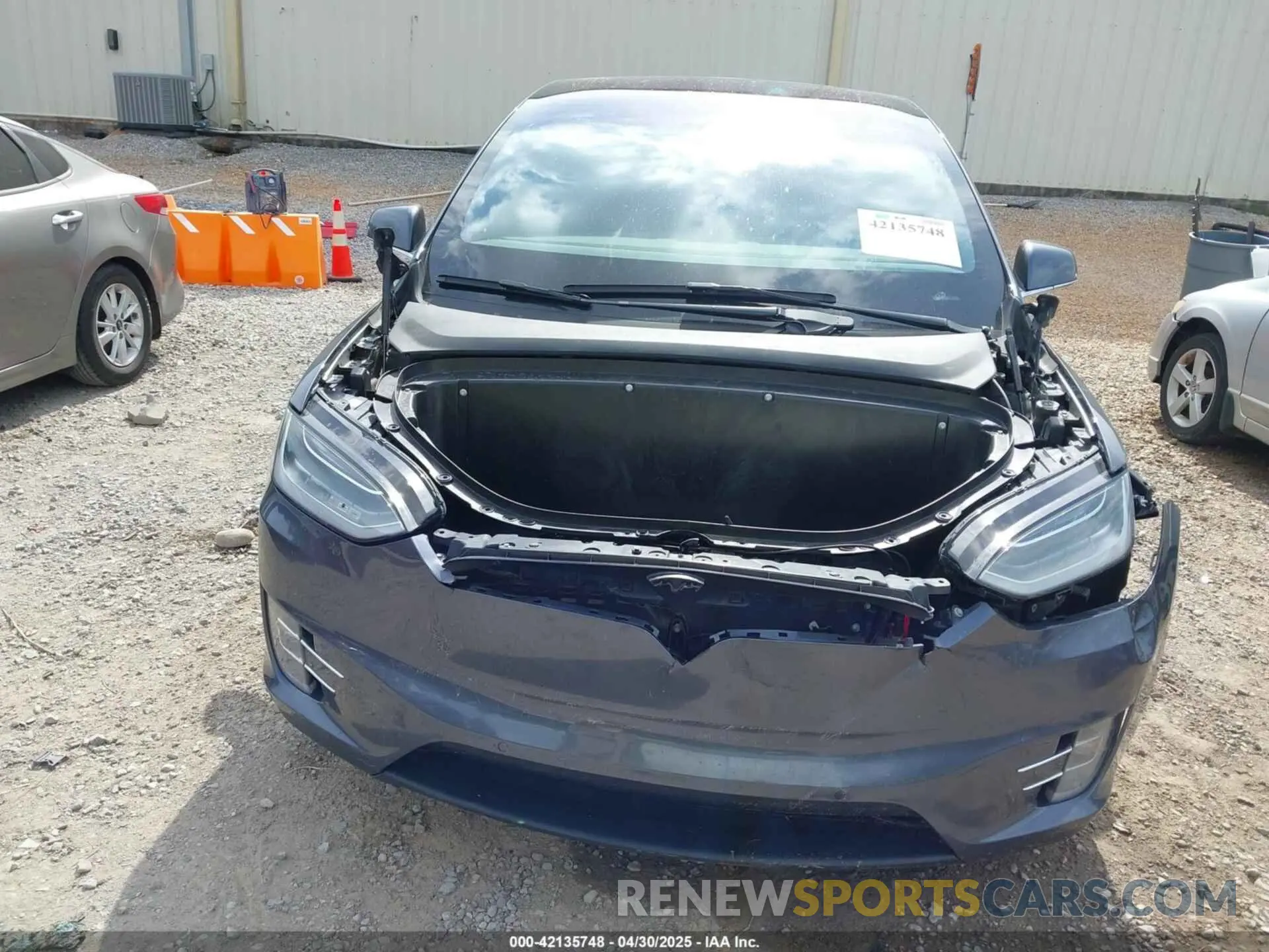 12 fotografías del automóvil dañado 5YJXCDE27KF204354 TESLA MODEL X 2019