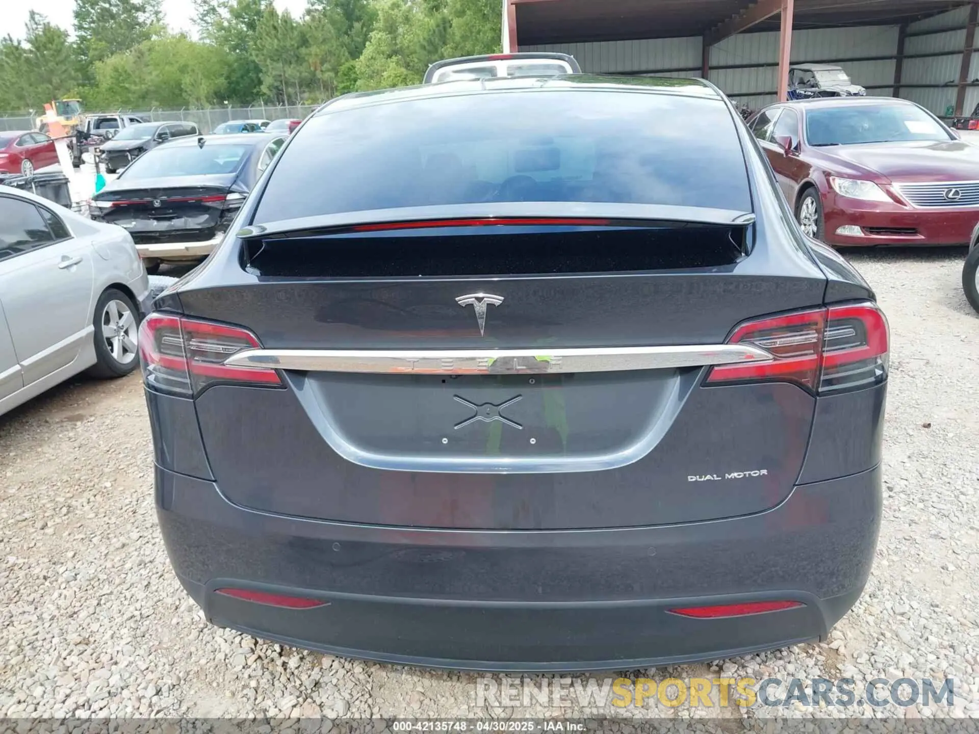 16 fotografías del automóvil dañado 5YJXCDE27KF204354 TESLA MODEL X 2019