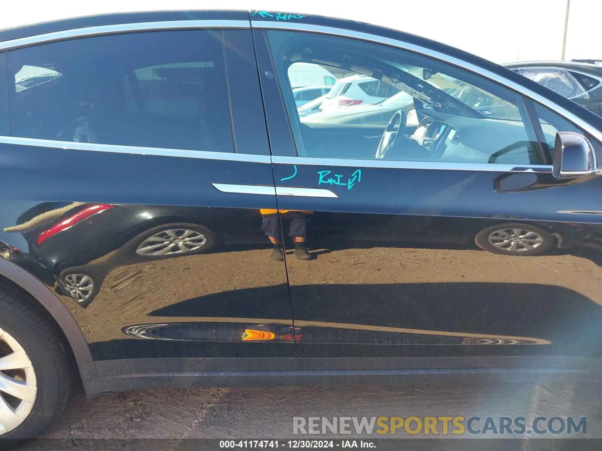11 fotografías del automóvil dañado 5YJXCDE2XKF161371 TESLA MODEL X 2019