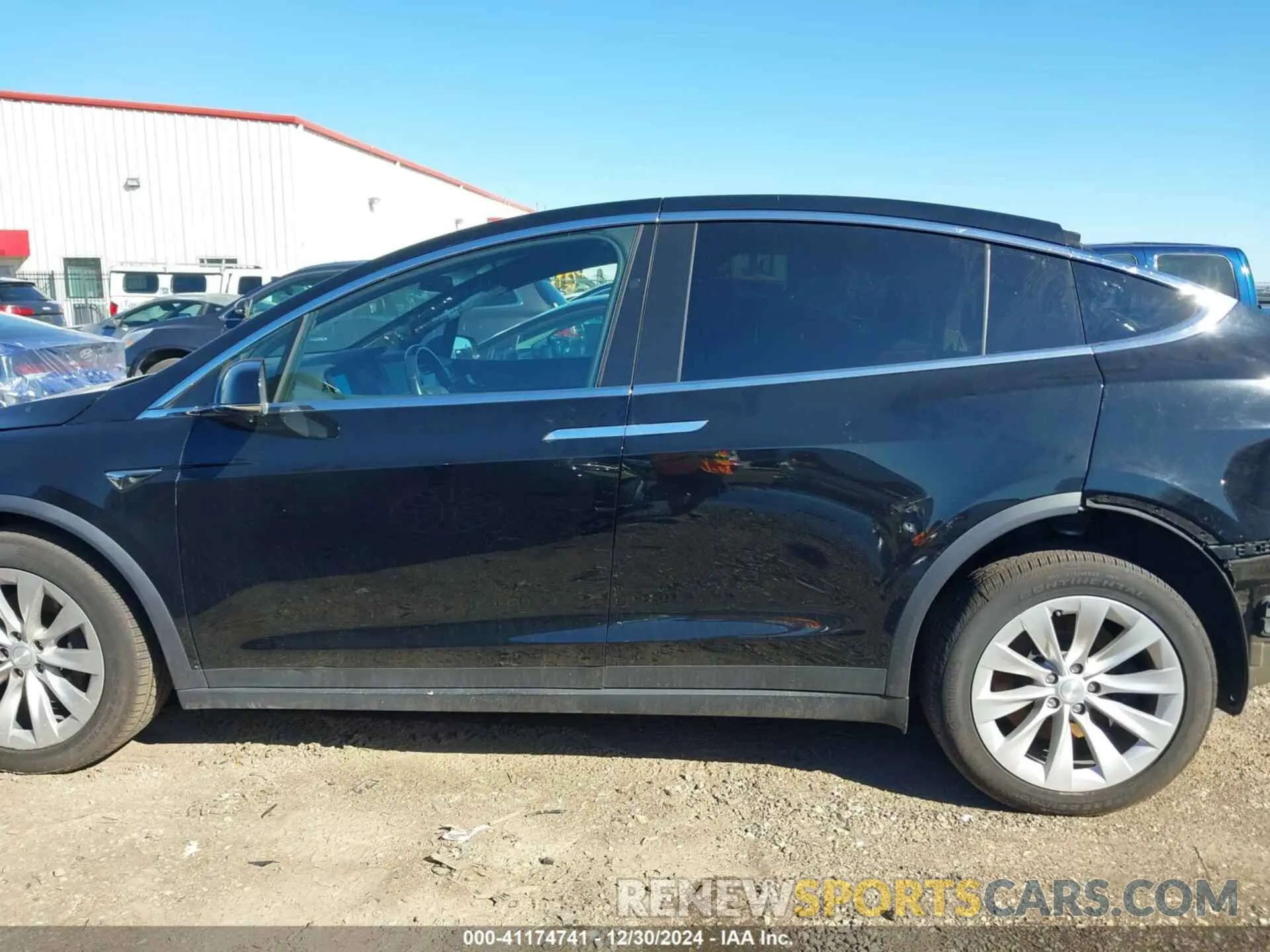 12 fotografías del automóvil dañado 5YJXCDE2XKF161371 TESLA MODEL X 2019