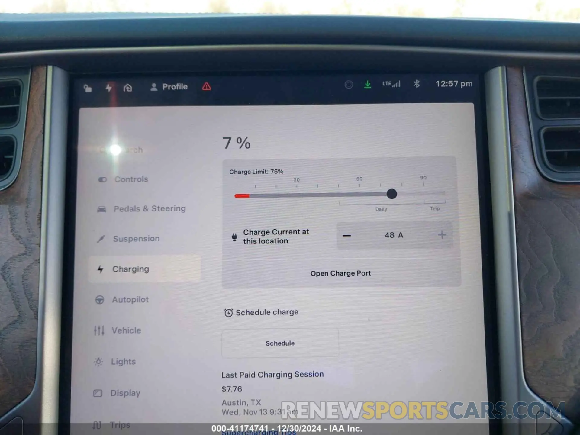 15 fotografías del automóvil dañado 5YJXCDE2XKF161371 TESLA MODEL X 2019