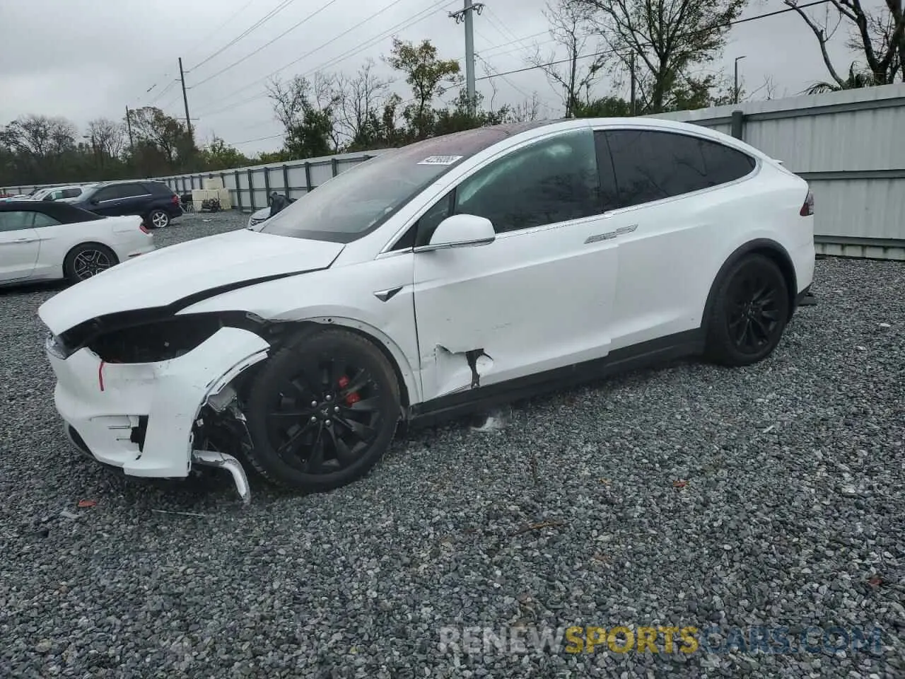 1 fotografías del automóvil dañado 5YJXCDE48KF183130 TESLA MODEL X 2019