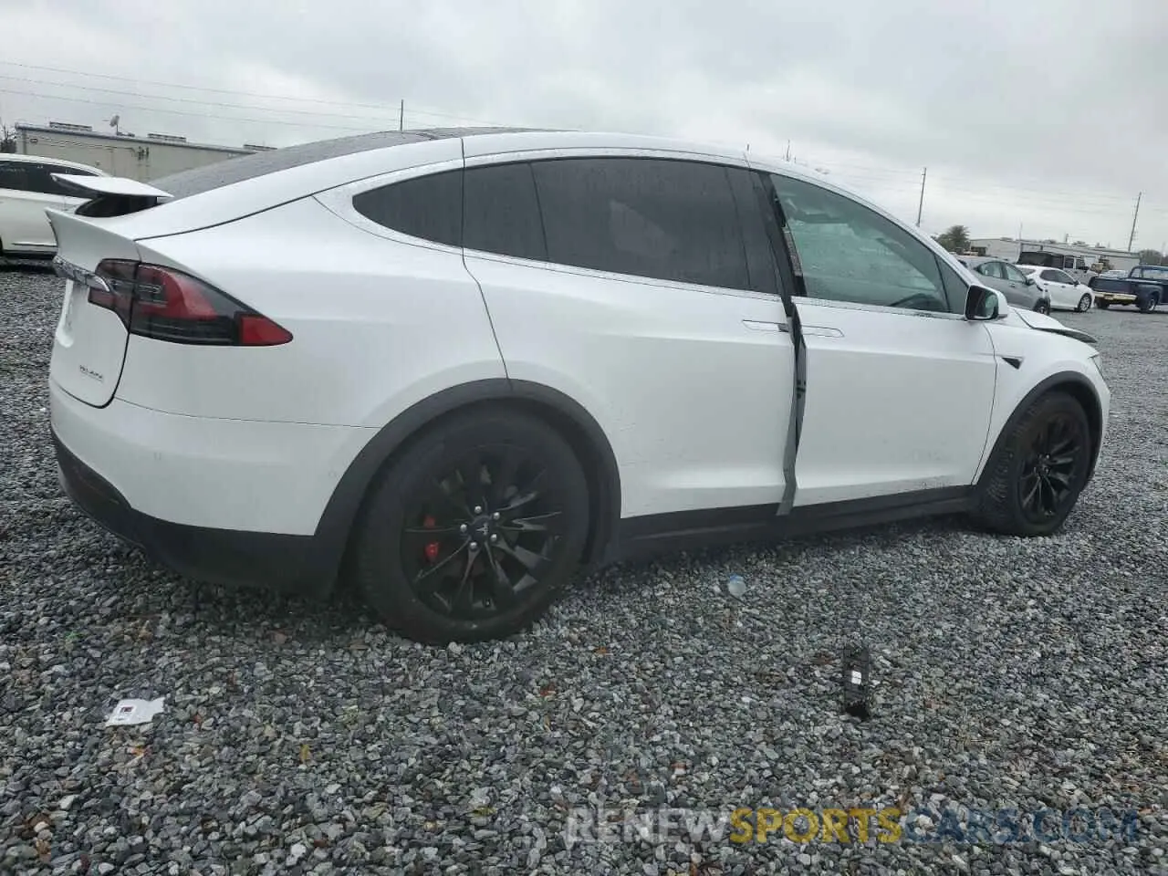 3 fotografías del automóvil dañado 5YJXCDE48KF183130 TESLA MODEL X 2019