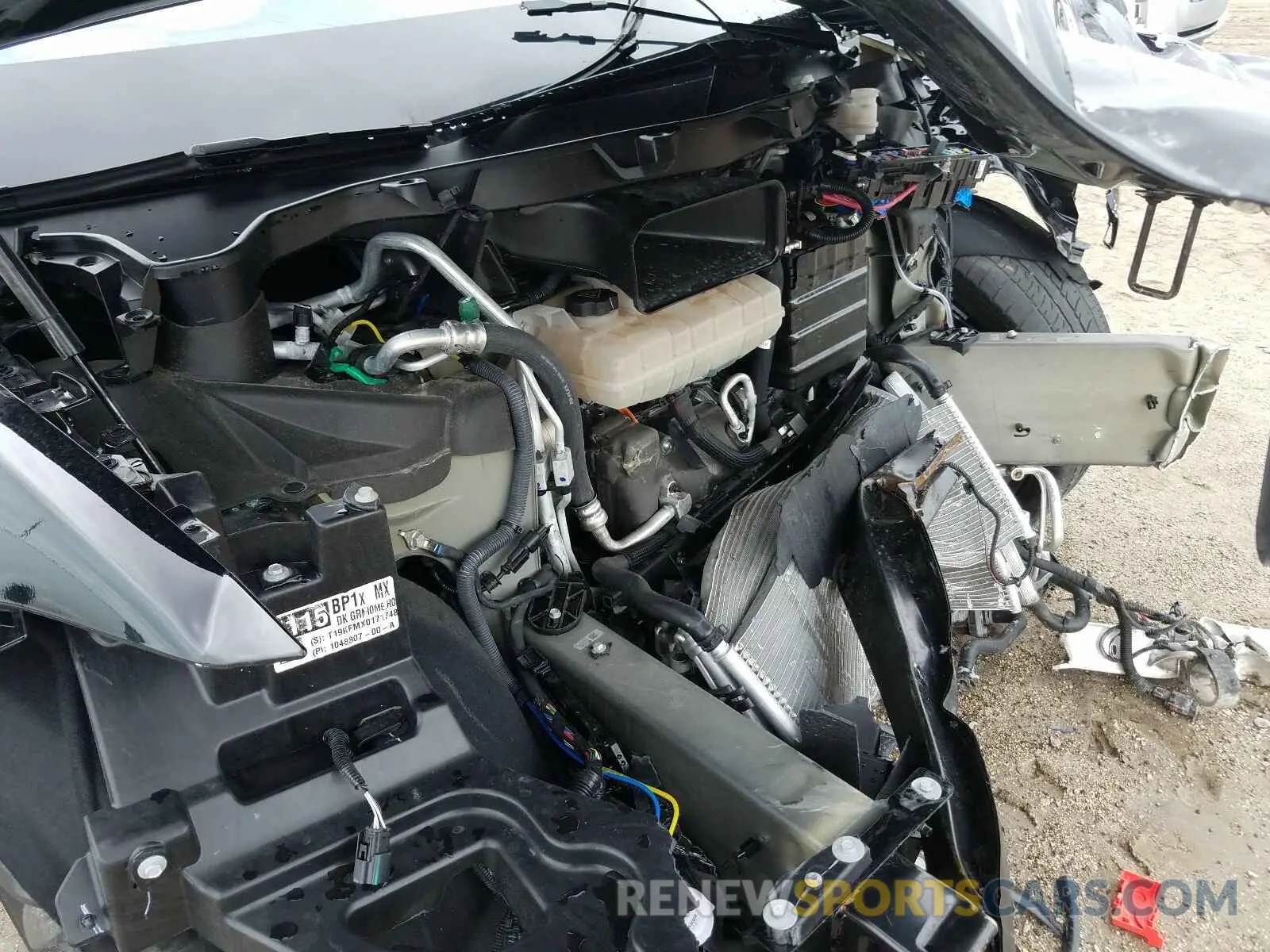 7 fotografías del automóvil dañado 5YJXCAE20LF229807 TESLA MODEL X 2020