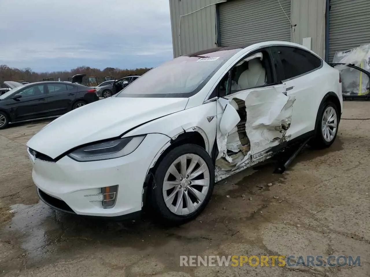 1 fotografías del automóvil dañado 5YJXCAE20LF237695 TESLA MODEL X 2020