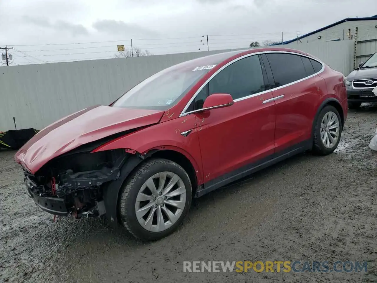 1 fotografías del automóvil dañado 5YJXCAE20LF248549 TESLA MODEL X 2020