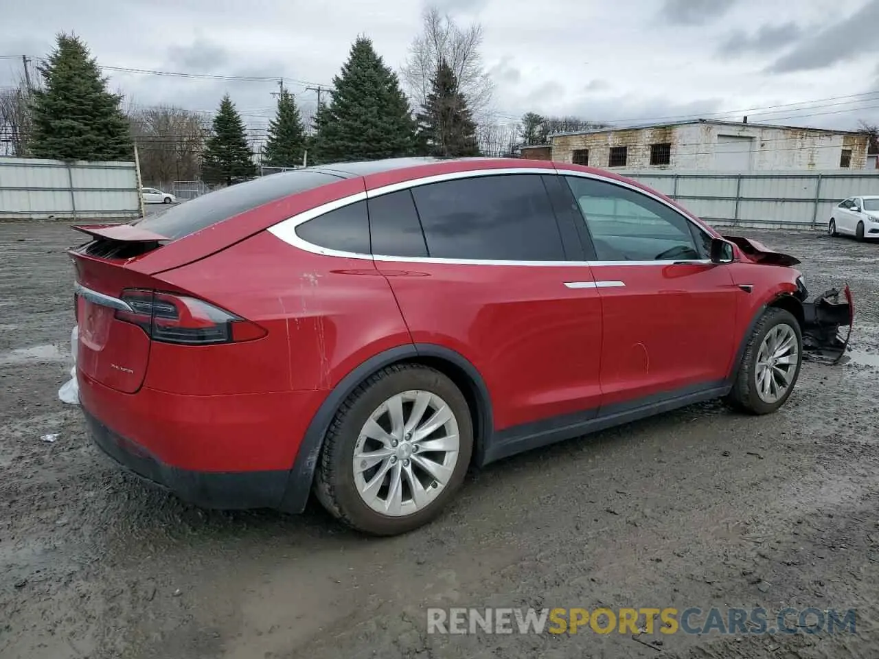 3 fotografías del automóvil dañado 5YJXCAE20LF248549 TESLA MODEL X 2020