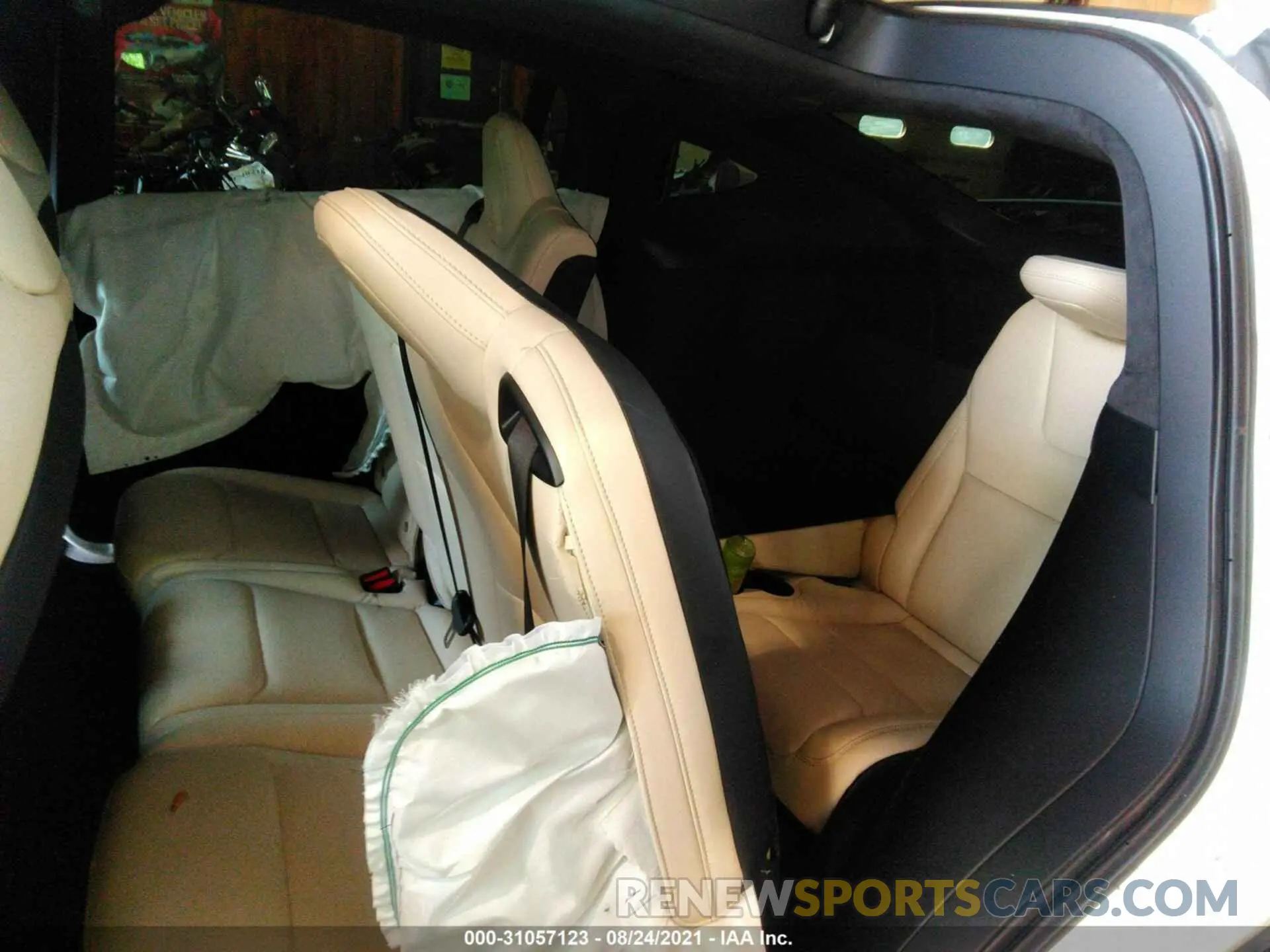 8 fotografías del automóvil dañado 5YJXCAE20LF301346 TESLA MODEL X 2020