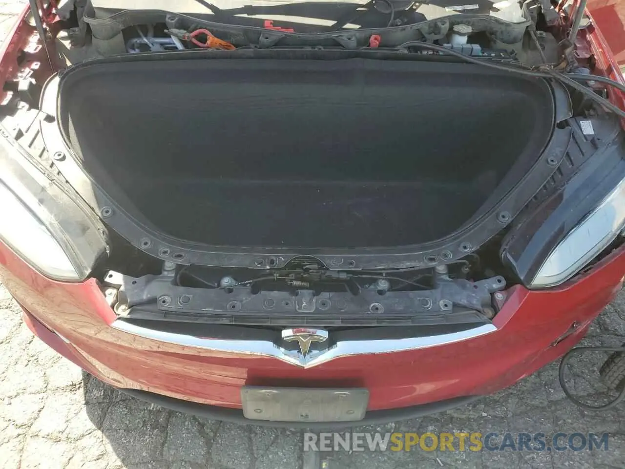 12 fotografías del automóvil dañado 5YJXCAE21LF219478 TESLA MODEL X 2020