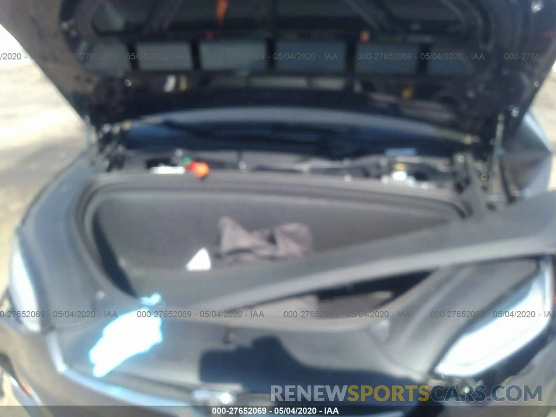 10 fotografías del automóvil dañado 5YJXCAE21LF243859 TESLA MODEL X 2020