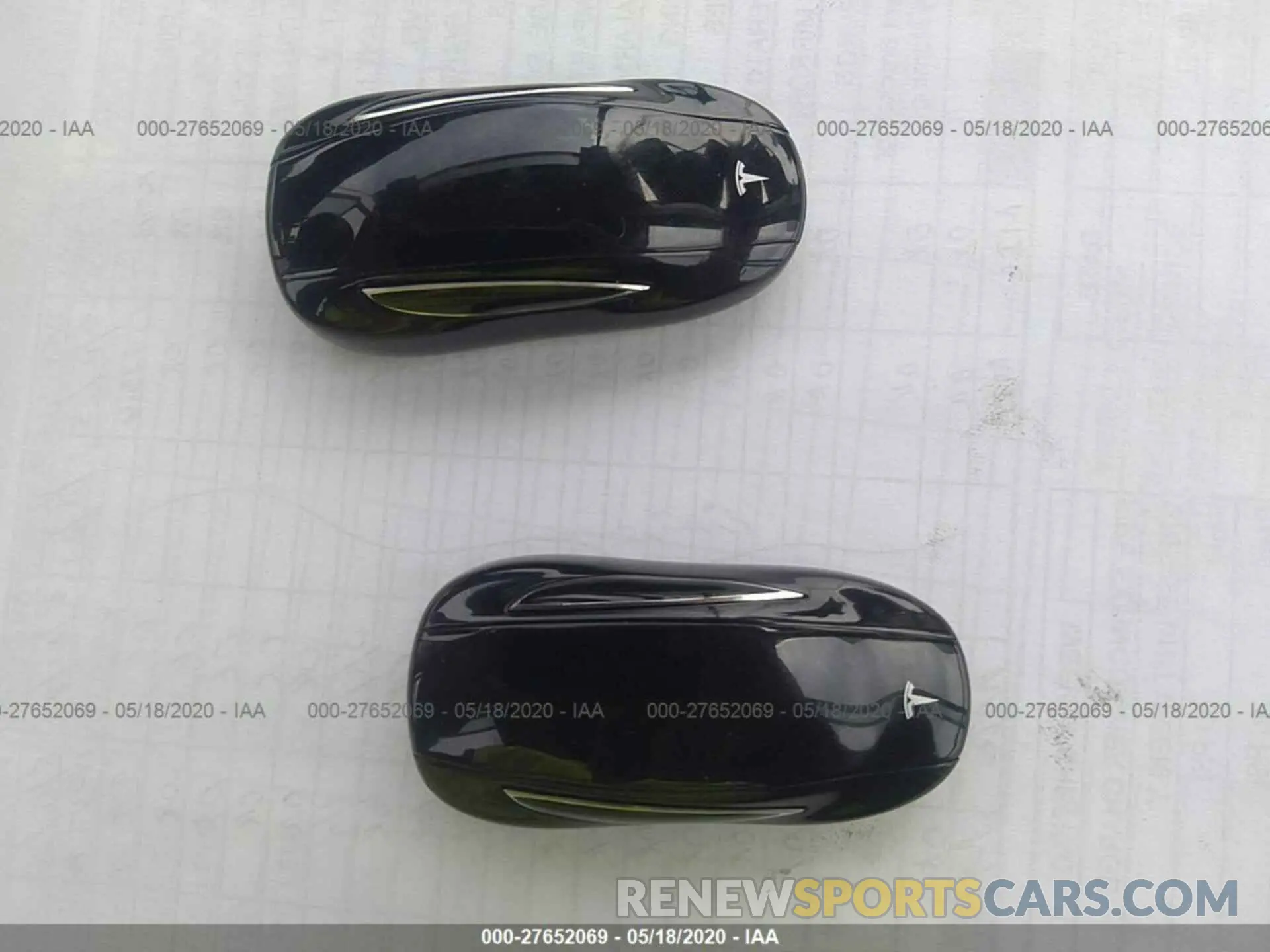 11 fotografías del automóvil dañado 5YJXCAE21LF243859 TESLA MODEL X 2020