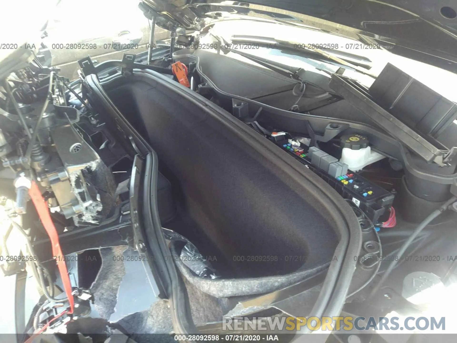 10 fotografías del automóvil dañado 5YJXCAE22LF275641 TESLA MODEL X 2020