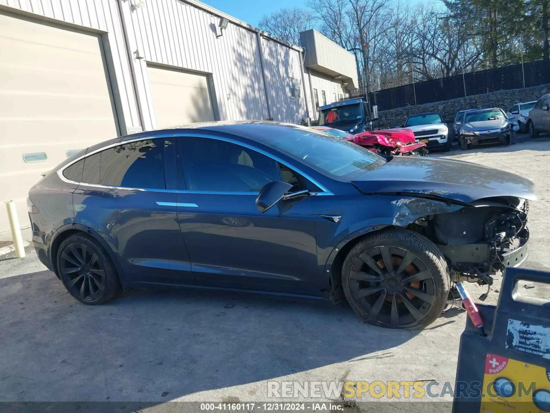 13 fotografías del automóvil dañado 5YJXCAE22LF300795 TESLA MODEL X 2020