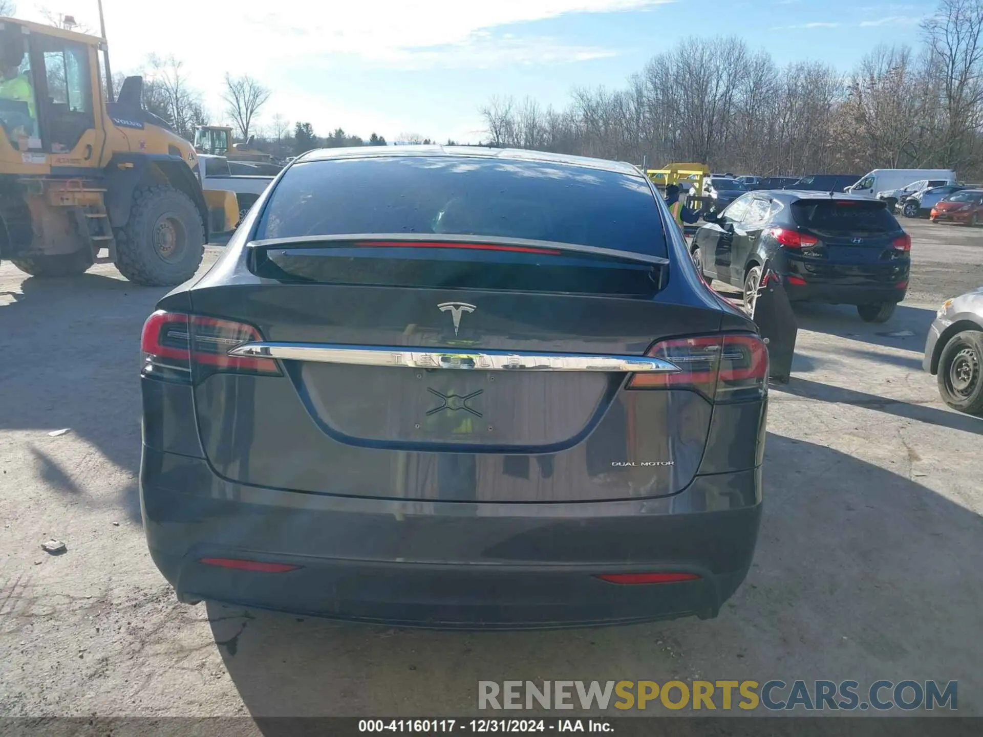 16 fotografías del automóvil dañado 5YJXCAE22LF300795 TESLA MODEL X 2020