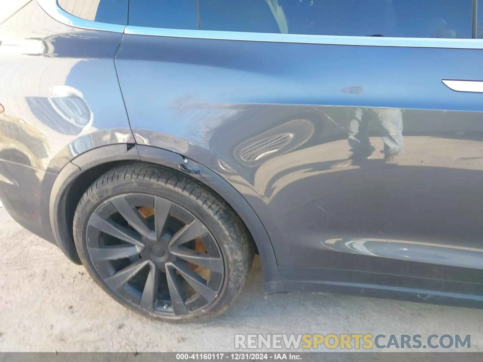 21 fotografías del automóvil dañado 5YJXCAE22LF300795 TESLA MODEL X 2020