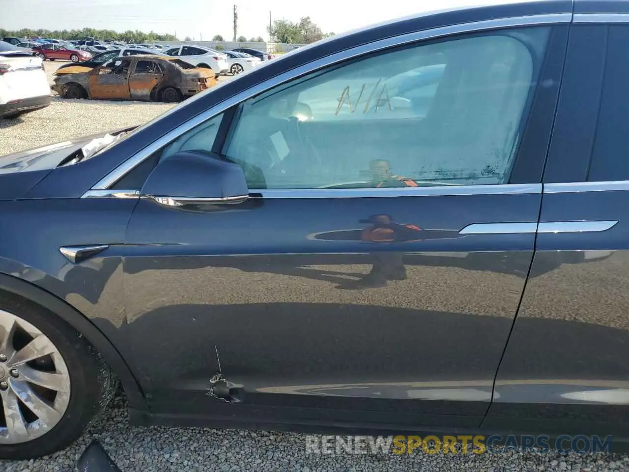 9 fotografías del automóvil dañado 5YJXCAE23LF221989 TESLA MODEL X 2020