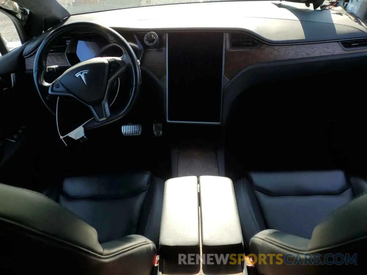 8 fotografías del automóvil dañado 5YJXCAE23LF237481 TESLA MODEL X 2020