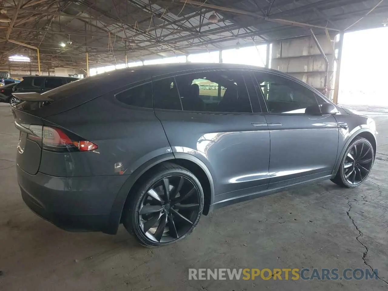 3 fotografías del automóvil dañado 5YJXCAE23LF282159 TESLA MODEL X 2020
