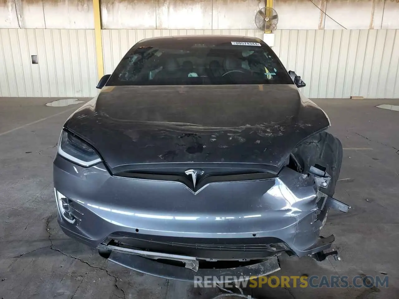 5 fotografías del automóvil dañado 5YJXCAE23LF282159 TESLA MODEL X 2020