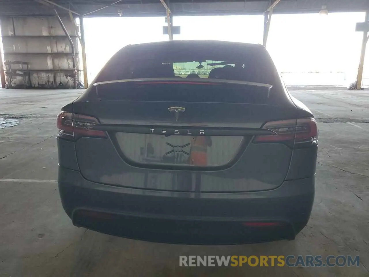 6 fotografías del automóvil dañado 5YJXCAE23LF282159 TESLA MODEL X 2020