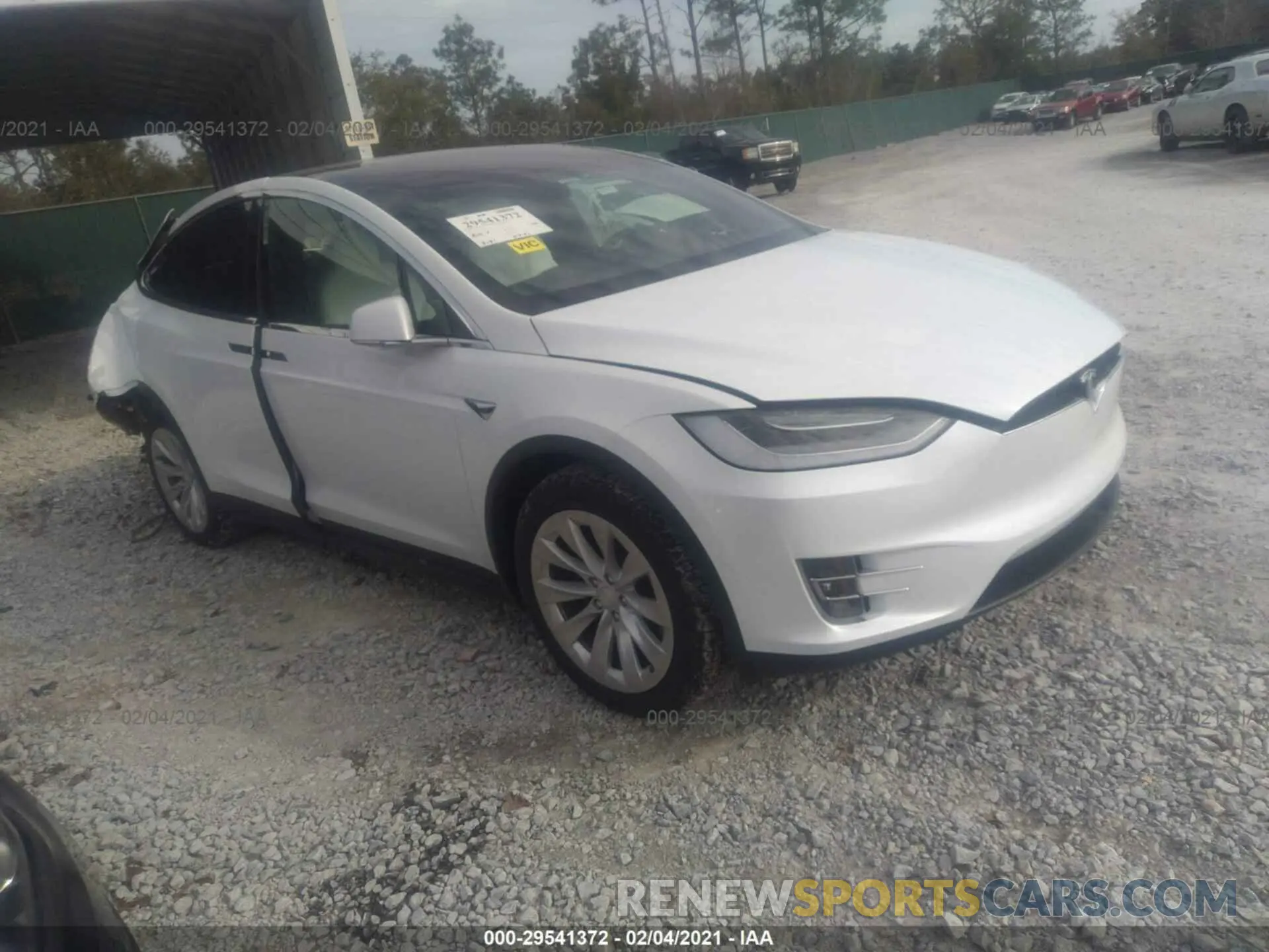 1 fotografías del automóvil dañado 5YJXCAE23LF304080 TESLA MODEL X 2020