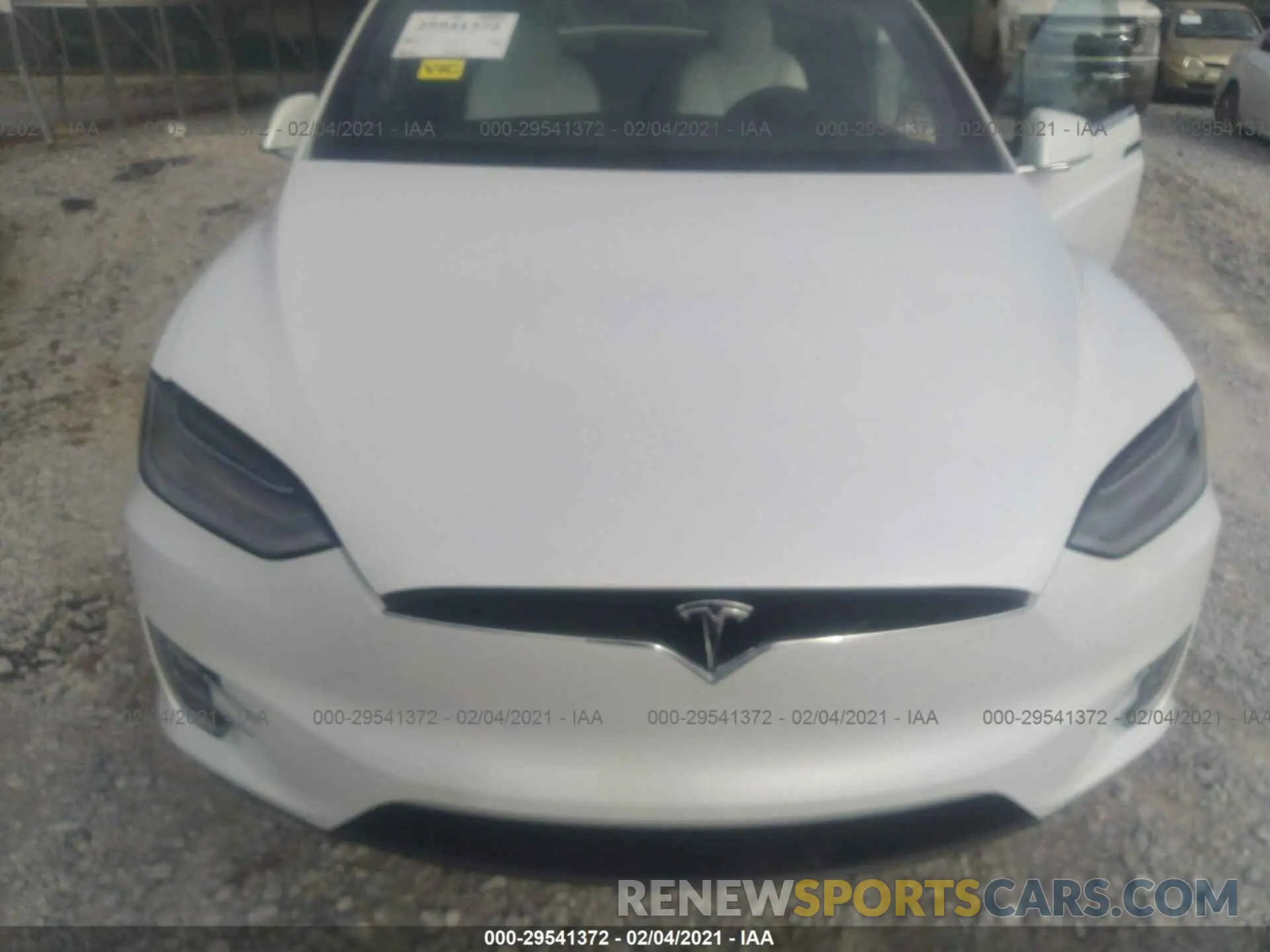 10 fotografías del automóvil dañado 5YJXCAE23LF304080 TESLA MODEL X 2020