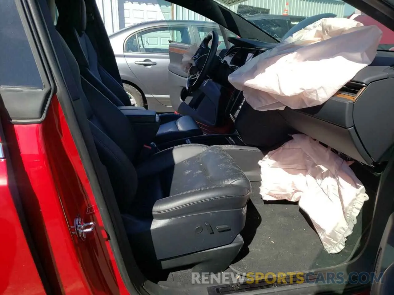 5 fotografías del automóvil dañado 5YJXCAE24LF262566 TESLA MODEL X 2020