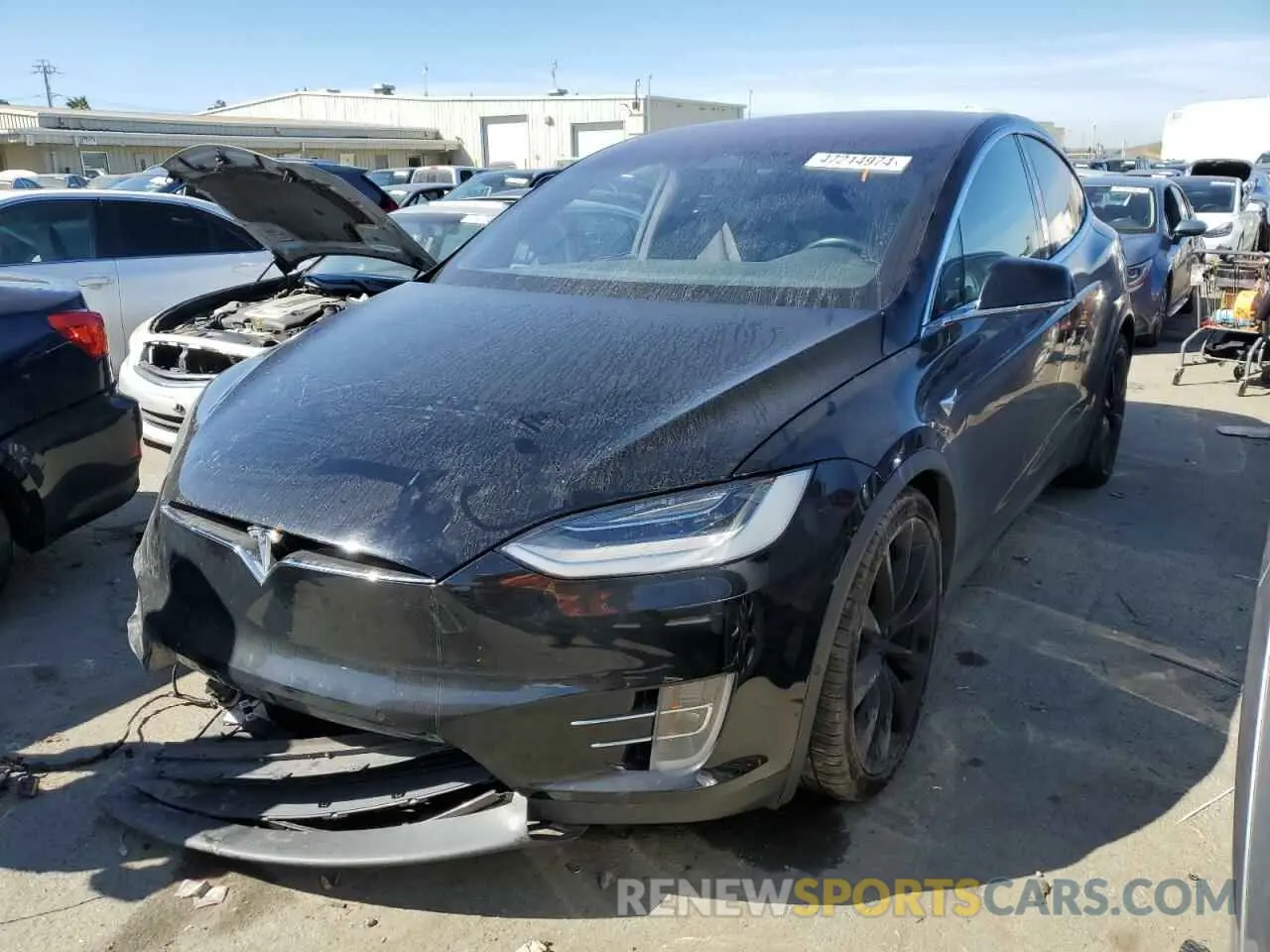 1 fotografías del automóvil dañado 5YJXCAE24LF262597 TESLA MODEL X 2020